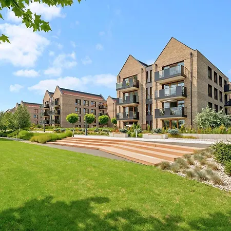 Front Park With Parking By Lion *